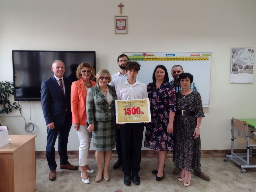 Antoni Ciapaj - Stypendysta Fundacji Sądeckiej