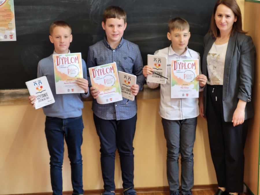 Eliminacje do finału XXV Powiatowego Konkursu Czytelniczego pn. „Poznaj historie niezwykłych Polaków z serią Nieprzeciętni”