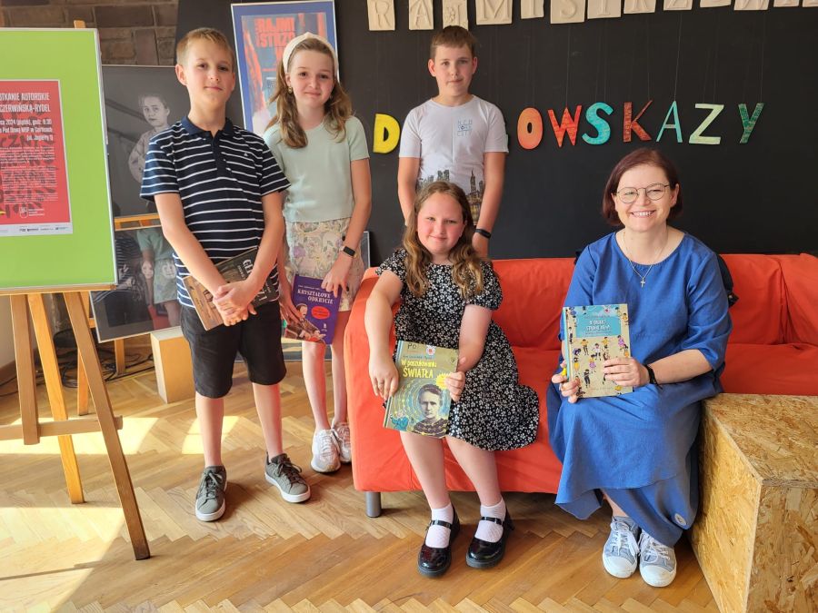 Spotkanie autorskie z Anną Czerwińską-Rydel