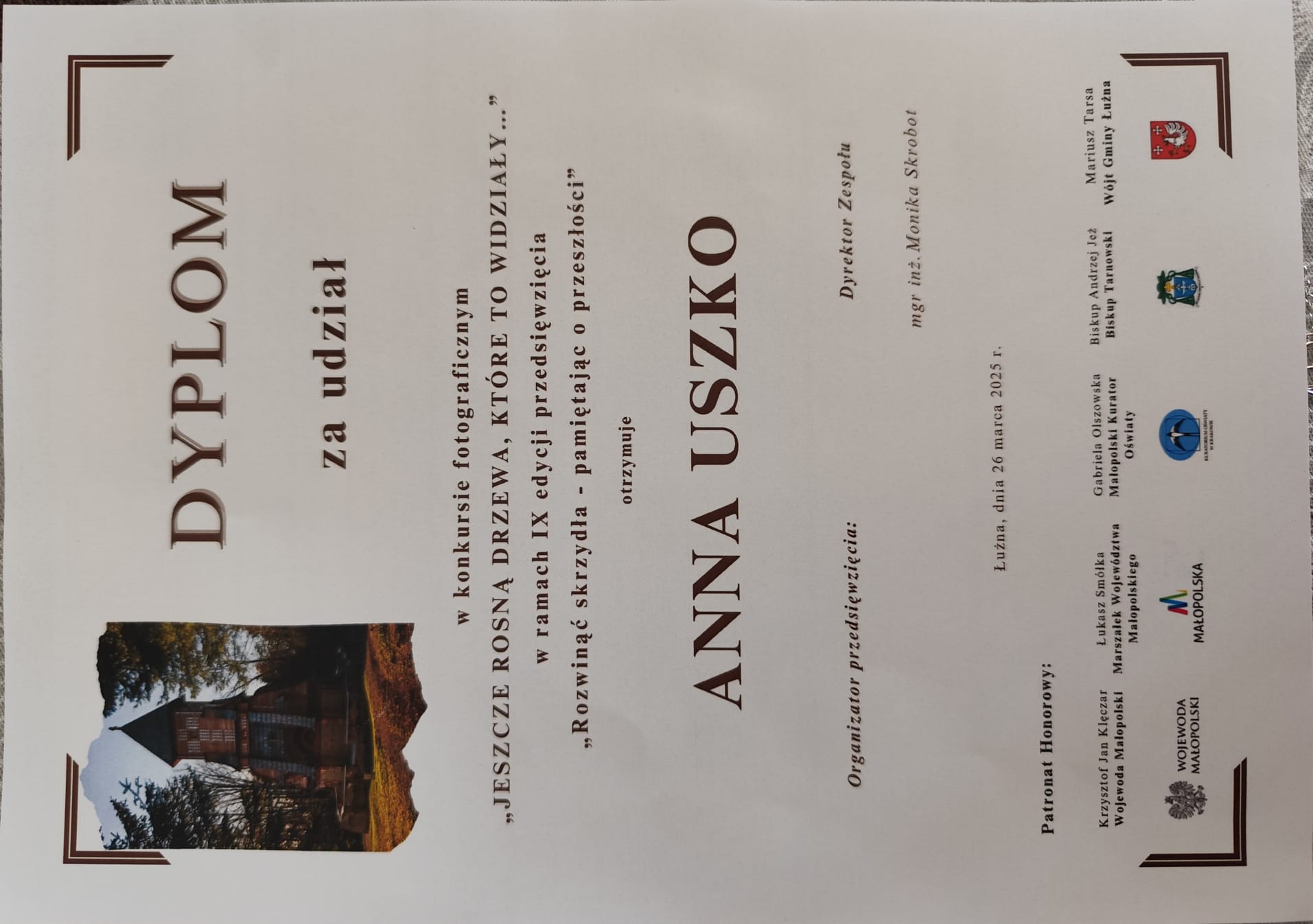 Jeszcze rosną drzewa, które to widziały…