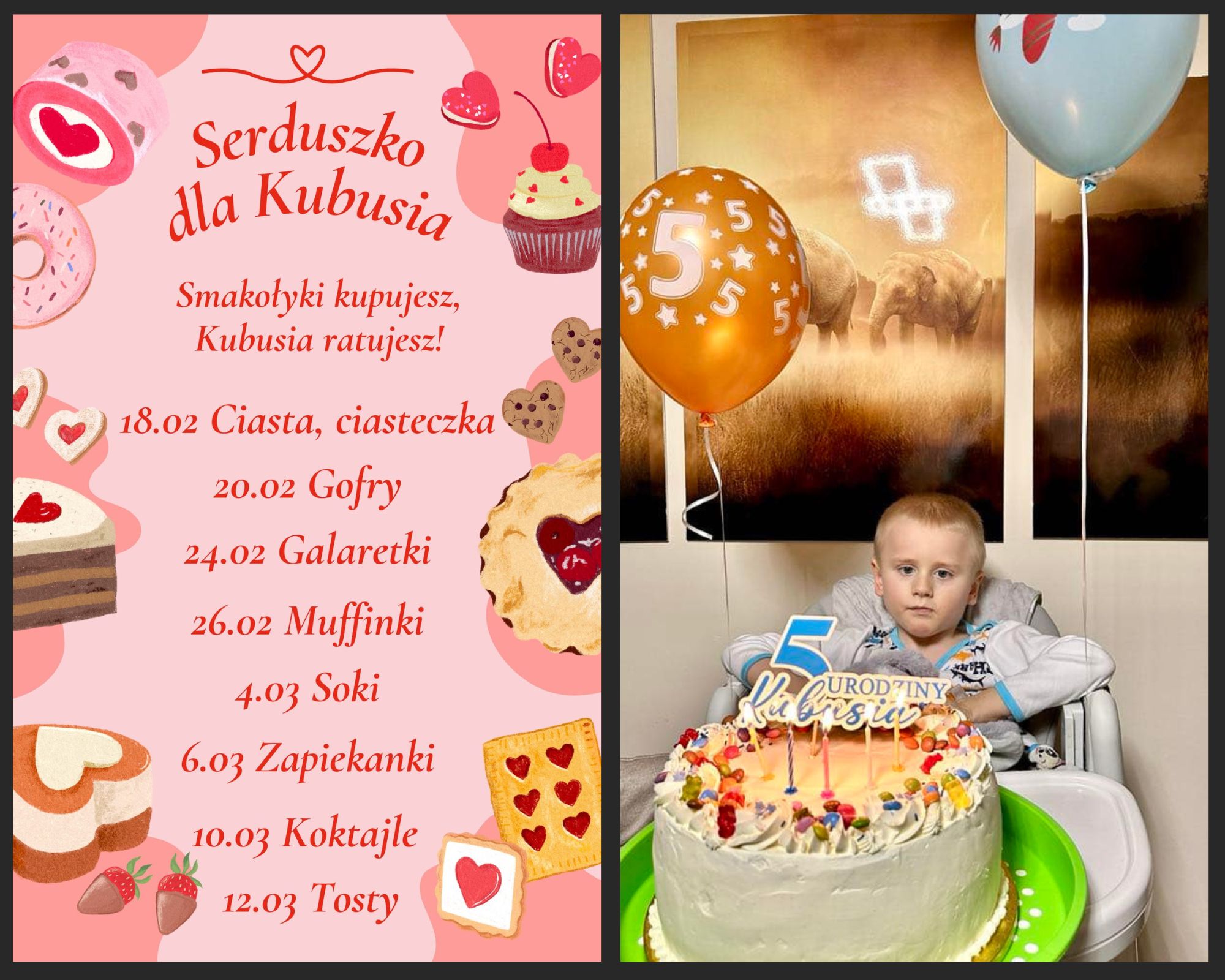 Serduszko dla Kubusia