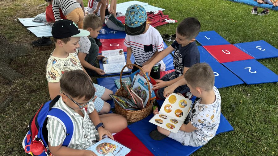 Czytanie na polanie i Dzień relaksu